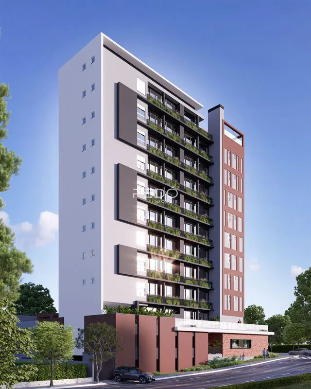 Fachada de um prédio residencial em Lajeado, Brasil.