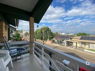 Vista da varanda de uma propriedade em Lajeado, Brasil.