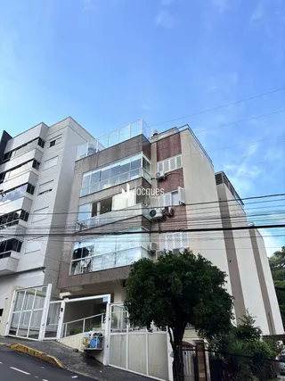 Fachada de um prédio residencial em Lajeado, Brasil.