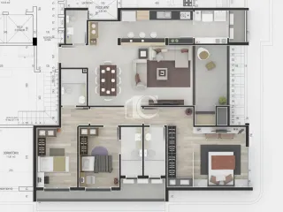 Apartamento com 3 dormitórios, foto 21