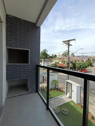 Vista da varanda de um imóvel em Lajeado, Brasil.