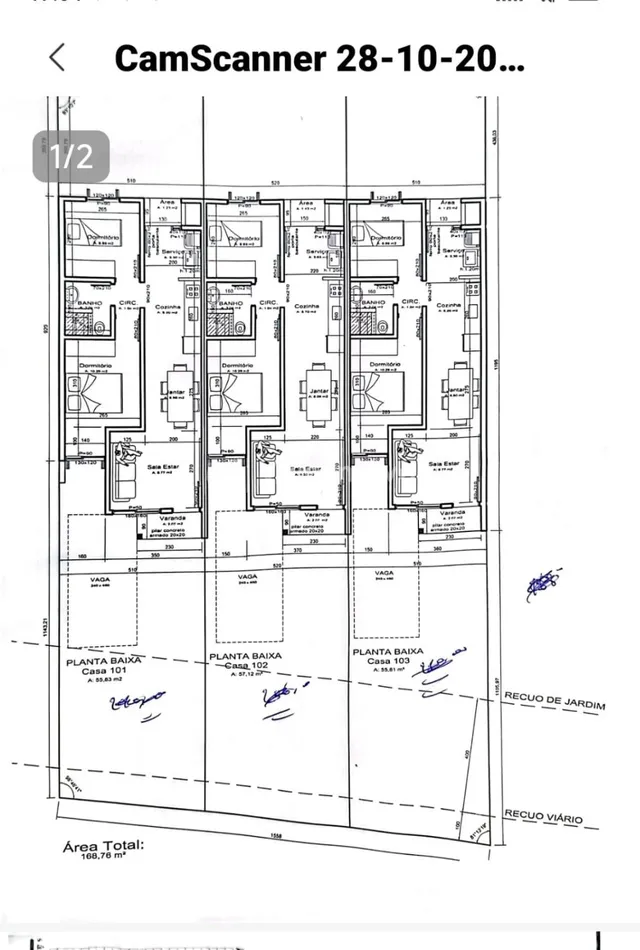 Casa geminada com 2 dormitórios, foto 3