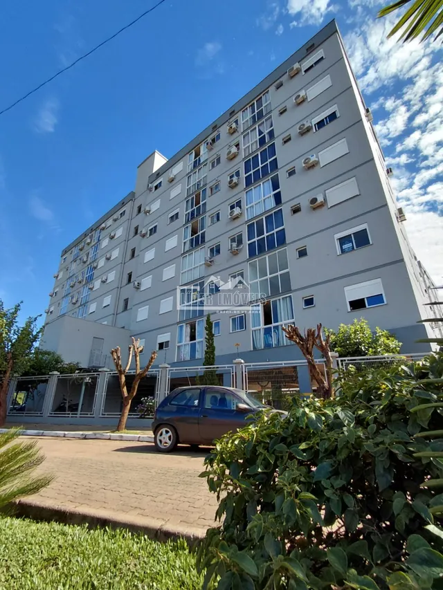 Fachada de um prédio residencial em Lajeado, Brasil.