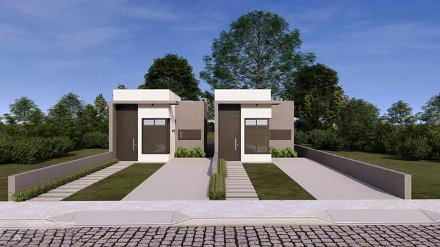Casa geminada com 2 dormitórios