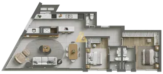 Apartamento com 2 dormitórios, foto 7