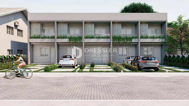 Fachada de um imóvel residencial em Lajeado, Brasil.