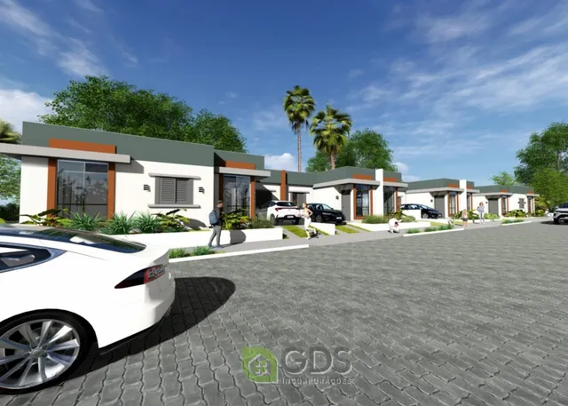 Casa geminada com 2 dormitórios