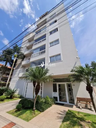 Fachada de um prédio residencial em Lajeado, Brasil.
