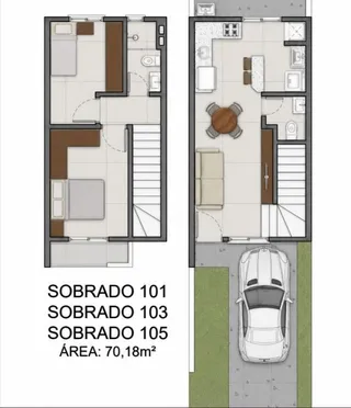 Sobrado com 2 dormitórios, foto 4