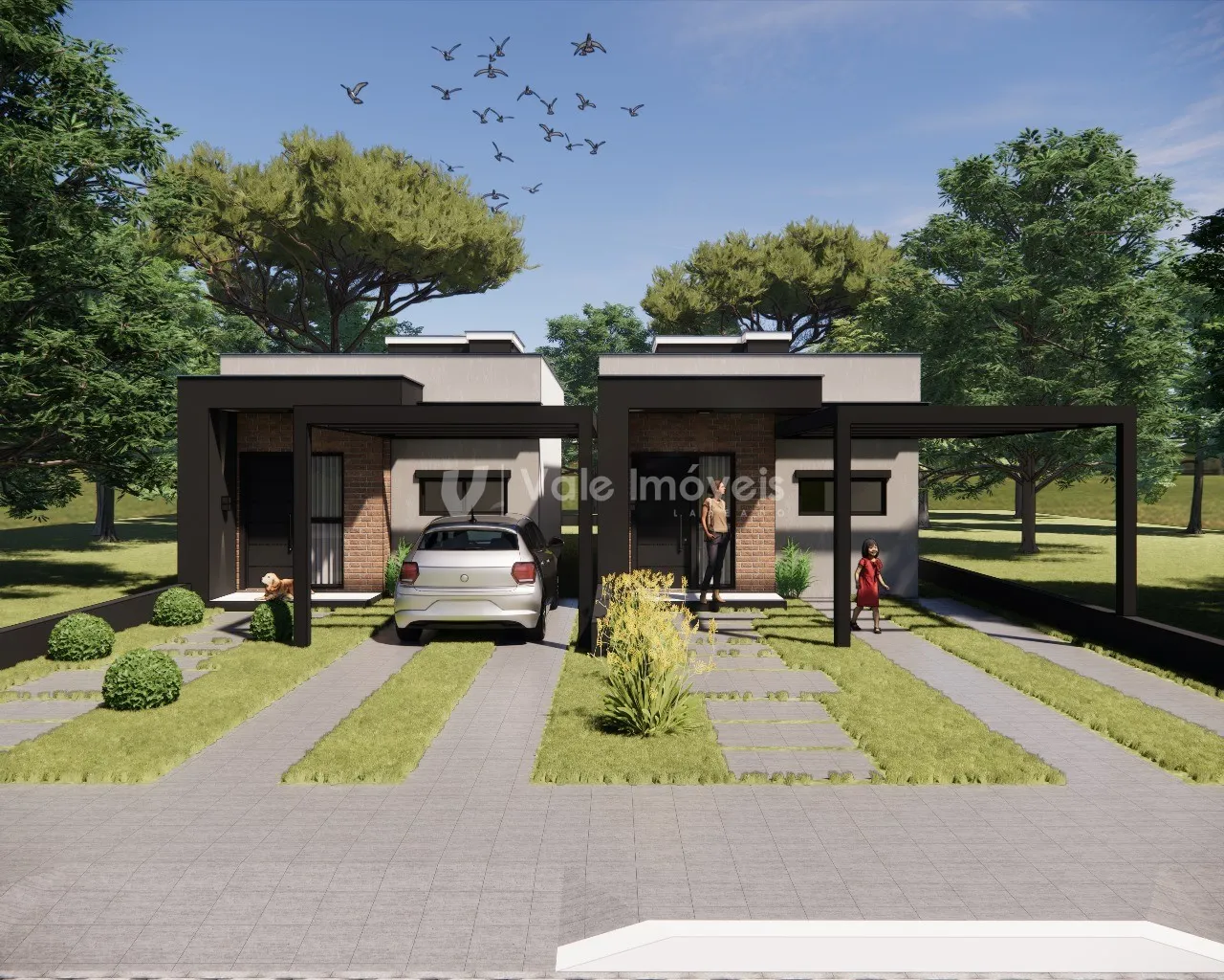 Casa geminada com 2 dormitórios, foto 1