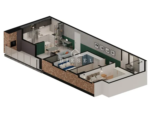 Apartamento com 2 dormitórios, foto 4