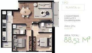 Apartamento com 2 dormitórios, foto 7