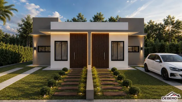 Casa geminada com 3 dormitórios