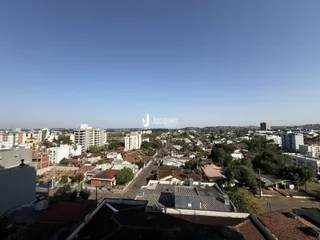 Vista aérea de uma área residencial em Lajeado, Brasil.