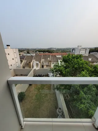 Vista da varanda de um imóvel em Lajeado, Brasil.