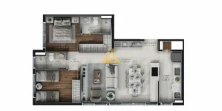 Apartamento com 2 dormitórios, foto 9