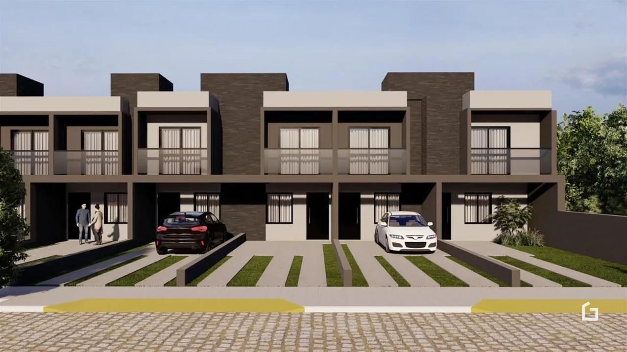 Fachada de um imóvel residencial em Lajeado, Brasil.