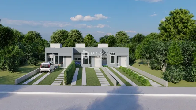 Casa geminada com 2 dormitórios