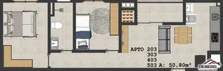 Apartamento com 2 dormitórios, foto 10