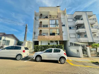 Fachada de um prédio residencial em Lajeado, Brasil.