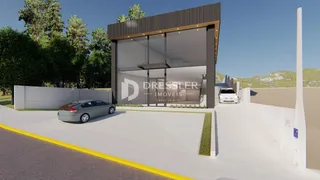 Fachada moderna de uma residência em Lajeado, Brasil.
