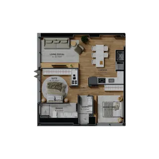 Apartamento com 2 dormitórios, foto 18