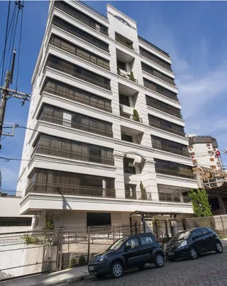 Fachada de um prédio residencial em Lajeado, Brasil.