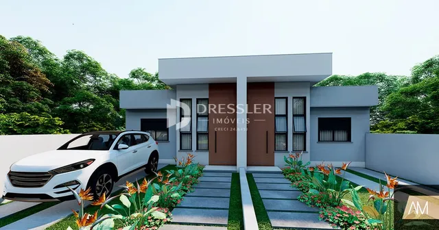 Casa geminada com 2 dormitórios