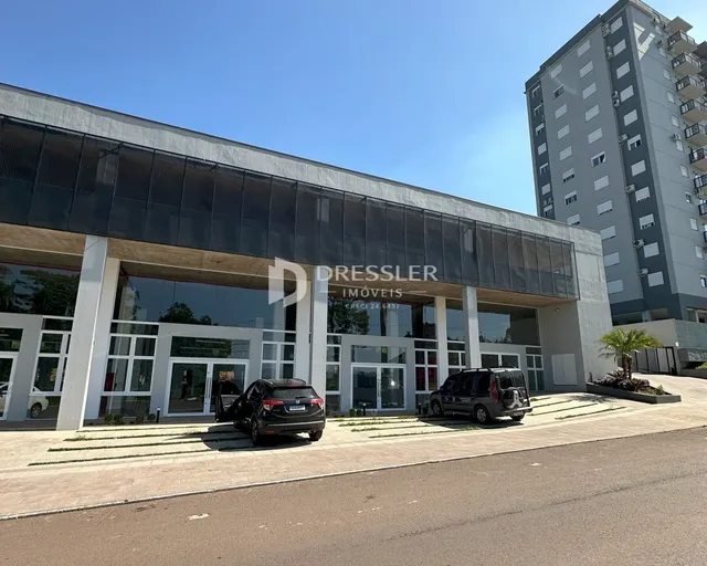 Fachada de um edifício residencial em Lajeado, Brasil.