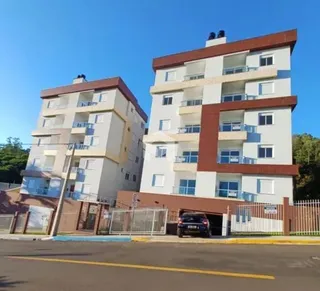 Fachada de um prédio residencial em Lajeado, Brasil.