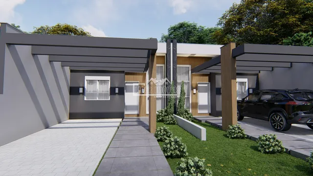 Casa geminada com 2 dormitórios