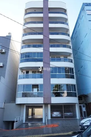 Fachada de um prédio residencial em Lajeado, Brasil.
