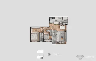 Apartamento com 2 dormitórios, foto 4