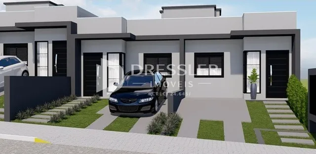 Casa geminada com 2 dormitórios
