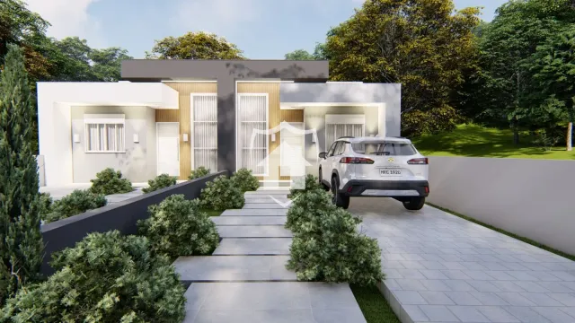 Casa geminada com 2 dormitórios, foto 2