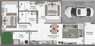 Casa geminada com 2 dormitórios, foto 14