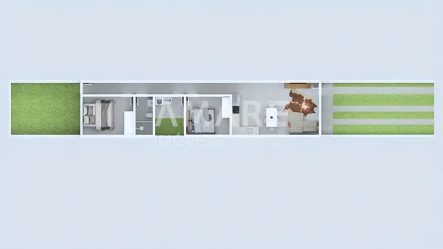 Casa geminada com 2 dormitórios, foto 2