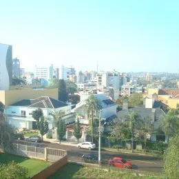 Vista panorâmica da paisagem urbana de Lajeado.