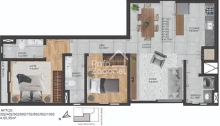 Apartamento com 2 dormitórios, foto 7