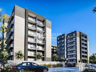 Fachada de um prédio residencial em Lajeado.