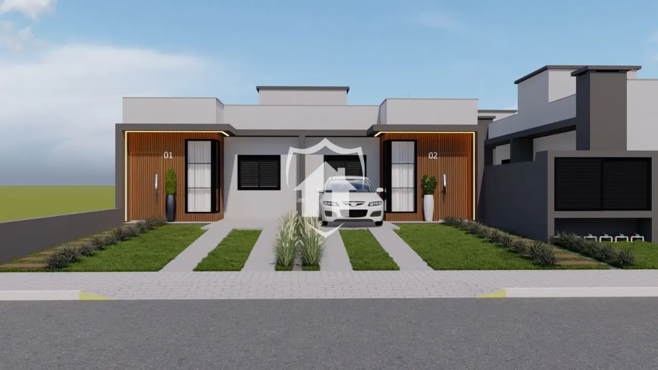 Casa geminada com 2 dormitórios, foto 1