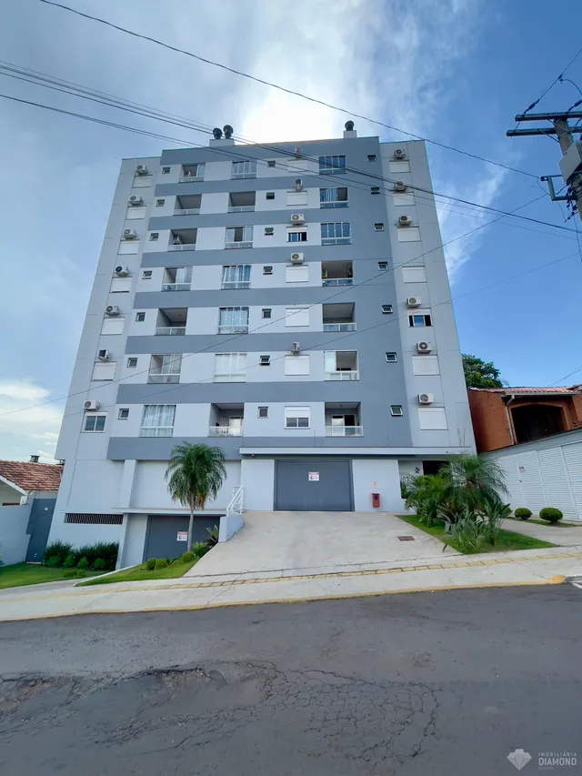 Fachada de um prédio residencial em Lajeado, Brasil.