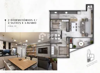 Apartamento com 2 dormitórios, foto 7