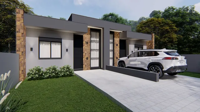 Casa geminada com 2 dormitórios, foto 2