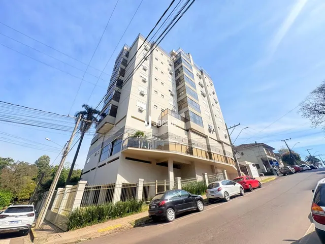 Vista externa de um prédio residencial em Lajeado, Brasil.