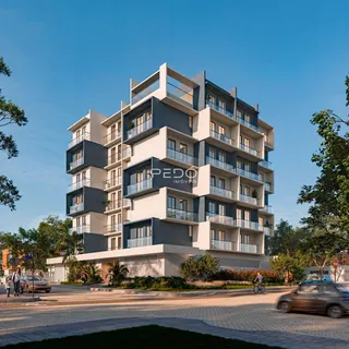 Fachada de um prédio residencial em Lajeado, Brasil.
