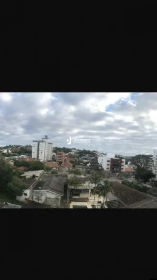 Vista aérea de uma área residencial em Lajeado, Brasil.