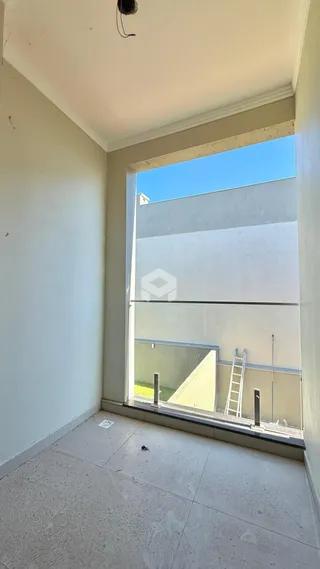 Vista da janela de um imóvel em Lajeado, Brasil.