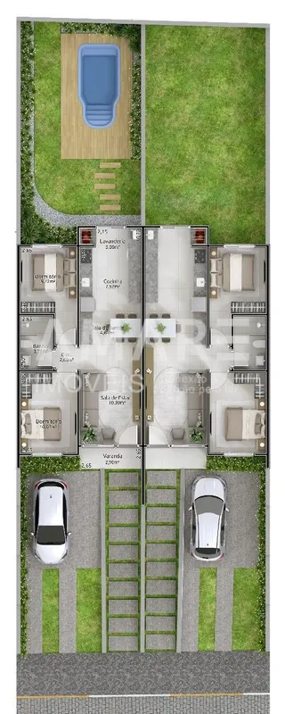 Casa geminada com 2 dormitórios, foto 13