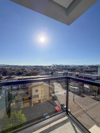 Vista panorâmica de uma área residencial em Lajeado, Brasil.